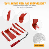 6 Pcs Nylon Auto Trim Removal Tool Kit Red