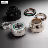 GOOACC Universal Motorcycle Steering Stem Pressure Bearing Set, High Load Mirror Wind Bearing Kit