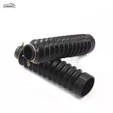 GOOACC Universal Motorcycle Front Shock Absorber Dust Cover, Shock Protector Sleeve for Most Models