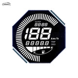 GOOACC Universal Electric Scooter & Motorcycle Digital Instrument Display Screen, LCD Meter Panel for Most Models