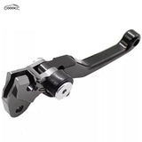 GOOACC Universal Motorcycle Adjustable Brake & Clutch Lever Set, 2PCS Brake Handlebar Levers for Most Models