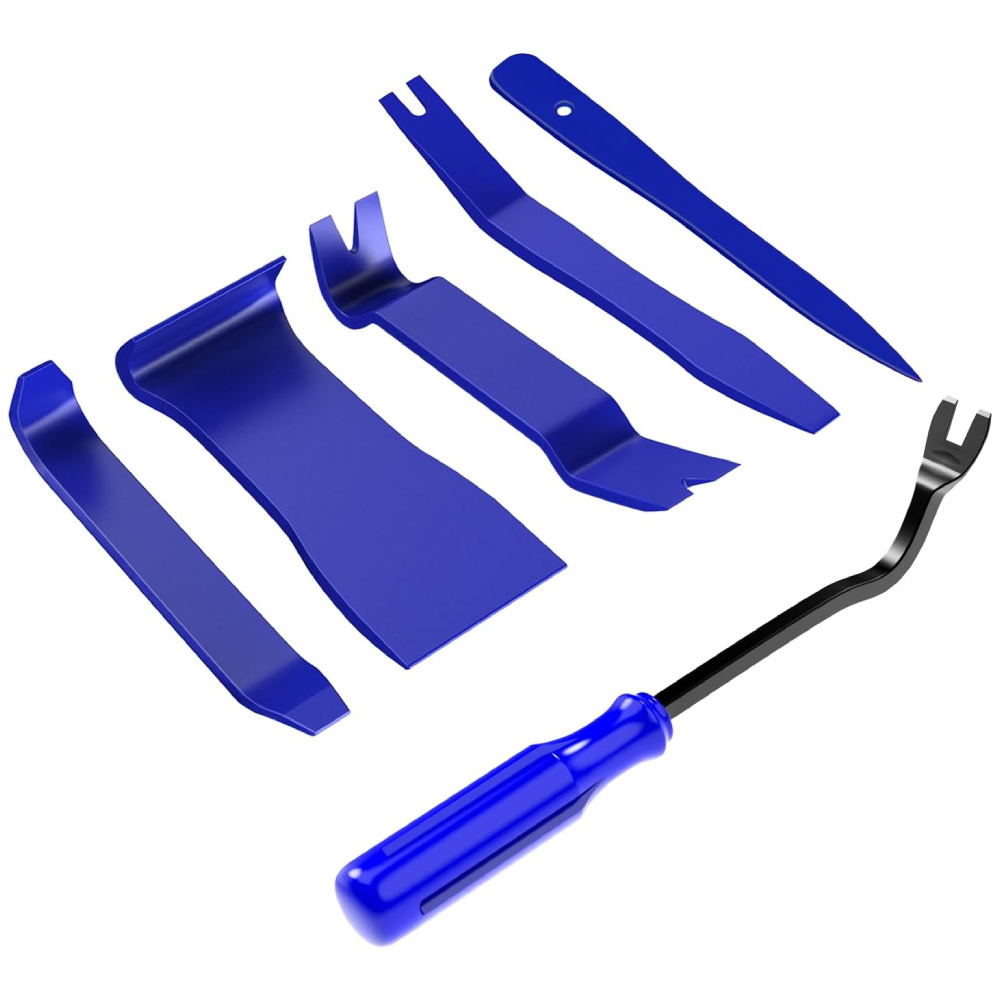 6 Pcs Nylon Auto Trim Removal Tool Kit Blue