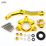 GOOACC Universal Motorcycle Handlebar Shock Absorber Kit, Handlebar Vibration Damper for Most Models