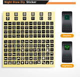 4 Gang Aluminum Rocker Switch Panel Green with 4.8 Amp Dual USB Charger Voltmeter