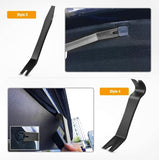 5 Pcs Car Door Clip Panel Kits Black