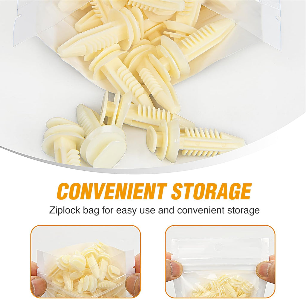 50 Pcs Door Panel Clips Retainers Replaces for GM 15545202 Chevrolet P ...