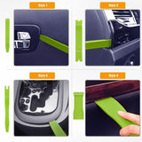 6 Pcs Nylon Auto Trim Removal Tool Kit Green