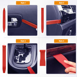 9 Pcs Nylon Auto Trim Removal Tool Kit Red