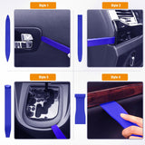 9 Pcs Nylon Auto Trim Removal Tool Kit Blue