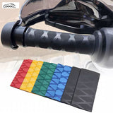 GOOACC Universal Motorcycle Handlebar Anti-Slip Protector Cover, Heat Shrink Handlebar Sleeve for Most Models