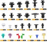 935 Pcs Car Push Retainer Clips & Auto Fasteners Assortment Kits For GM Ford Toyota Honda Chrysler