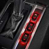 5Pin On Off LED Light Bar Rocker Switch Red
