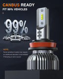 H11/H9/H8 LED Bulbs (Pair)