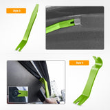 5 Pcs Car Door Clip Panel Kits Green
