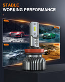 H11/H9/H8 LED Bulbs (Pair)