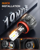 9005 9006 LED Bulbs Kit (4 Pack)