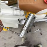 GOOACC Universal Motorcycle Modified Manual Gear Shift Lever Set, Customizable Extended Shift Lever for Most Models