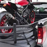 GOOACC Universal Pickup Truck Bed Extender Rack, Aluminum Alloy Cargo Bed Extension Rack for Most Pickup Trucks, Heavy Duty Truck Bed Cargo Organizer & Carrier