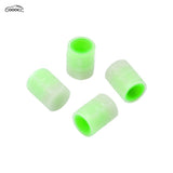 GOOACC Universal Car & Motorcycle Luminous Valve Stem Cap Set, Tire Valve Core Dustproof & Waterproof Protector Cap, Plug & Play, Universal Fit for Most Vehicle Models, 4PCS