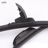 ：GOOACC Universal Car 2nd Generation Frameless Windshield Wiper Blades Set, Silent & Wear-Resistant Front Windshield Wipers, Universal Fit for Most Car Models, 2PCS