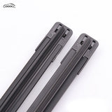 ：GOOACC Universal Car 2nd Generation Frameless Windshield Wiper Blades Set, Silent & Wear-Resistant Front Windshield Wipers, Universal Fit for Most Car Models, 2PCS