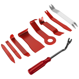 9 Pcs Nylon Auto Trim Removal Tool Kit Red
