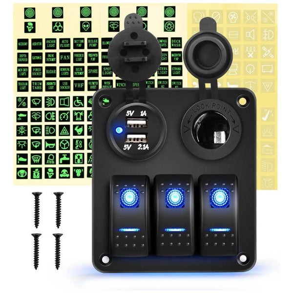 Rocker Switch Panel