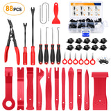 88 Pcs Trim Removal Tool Kit Red