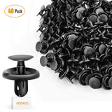 40 Pcs Engine Under Cover Push-Type Retainer Clips For Lexus & Toyota 90467-07201