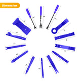 102 Pcs Trim Removal Tool Kit Blue