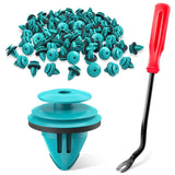 100 Pcs Trim Door Panel Retainer Clips Sienna Corolla Camry Tacoma Tundra Sequoia Matrix Prius RAV4 Scion Avalon Land Cruiser Replace 90467-10188, 90467-A0005 9mm Hole