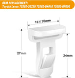 50 Pcs Rear Hatch Door Side Garnish and Front Body Pillar Garnish Moulding Clip for Toyota Lexus 90467-09204