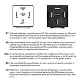 5 Pin Automotive SPDT Tilt Trim Relay Replacement 12V 40/30 AMP Electrical Power Relay Switch Bosch Style