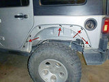 25 Pcs Fender Flare Moulding Retainer Retaining Clips For Chrysler 55157055-AA, 55157065-AA Jeep Wrangler Jeep Liberty