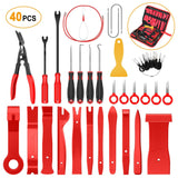 40 Pcs Trim Removal Tool Kit Red