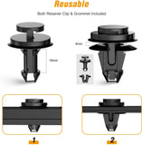 15 Pcs Front Air Deflector Retainers Clips For GM Chevrolet 15733971