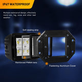 2 Pcs 18W Flood Flush Mount LED Work Light