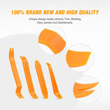 5 Pcs Car Door Clip Panel Kits Yellow