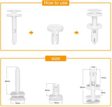 25 Pcs Door Panel Clips 1/4" Hole Size Push-Type For GM Chevrolet Cadillac GMC