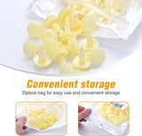 50 Pcs Nylon Front Door Trim Panel Retainers Retaining Clips for GM 10153057 Chevy Buick GMC Jimmy Pontiac Grand Prix 8mm Hole