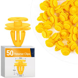 50 Pcs 9.5mm Hole Door Trim Panel Retainer Clips For Hyundai 82315-38000 Accent Azera Elantra Equus Santa Fe Sonata Tucson Veloster GM 94530565
