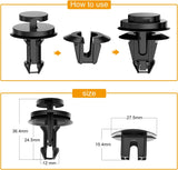 30 Pcs Front Air Deflector Retainers Clips For Cadillac Escalade Chevrolet Avalanche Colorado GMC C3500 OEM: #GM 15733971,15733970