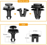 15 Pcs Front Air Deflector Retainers Clips For GM Chevrolet 15733971