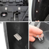 50 Pcs Rear Hatch Door Side Garnish and Front Body Pillar Garnish Moulding Clip for Toyota Lexus 90467-09204