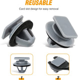 50 Pcs Car Stone Guard Moulding Clips For Mazda KD53-51-SJ3A CX-5 with Seal Ring
