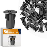 50 Pcs Fender Liner Screw Grommet Replacement for Toyota Mirai Sequoia Sienna Tacoma Tundra Fender Liner Nylon Retainer Clips OEM: #90189-06214