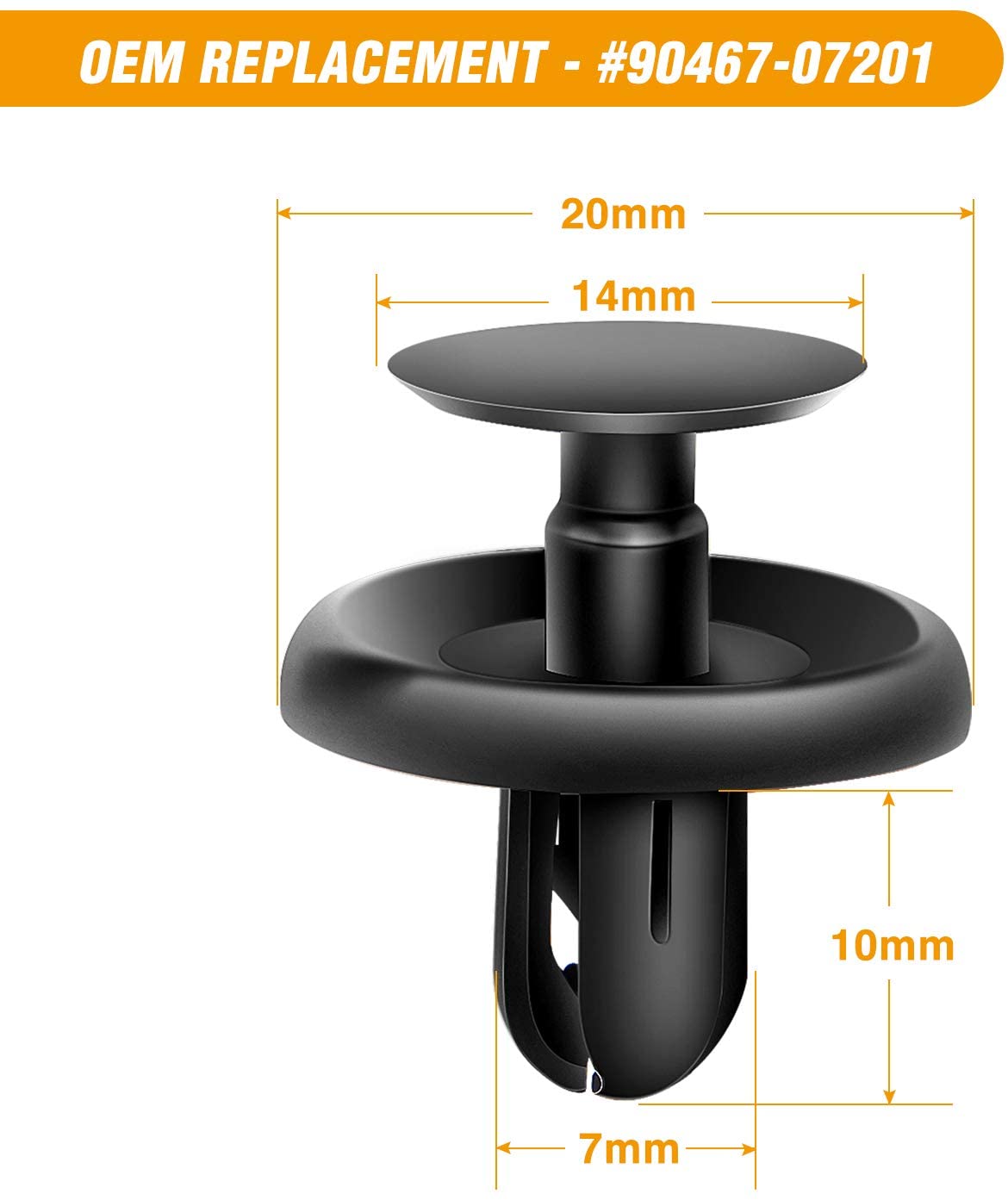 20 pz copertura del motore Undertray Splashguard arco ruota Torx ve fermo clip di fissaggio 20 pz copertura del motore Undertray Splashguard arco ruota Torx ve fermo clip di fissaggio