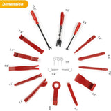 19 Pcs Trim Removal Tool Set Red