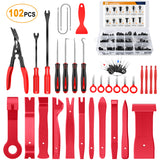 102 Pcs Trim Removal Tool Kit Red