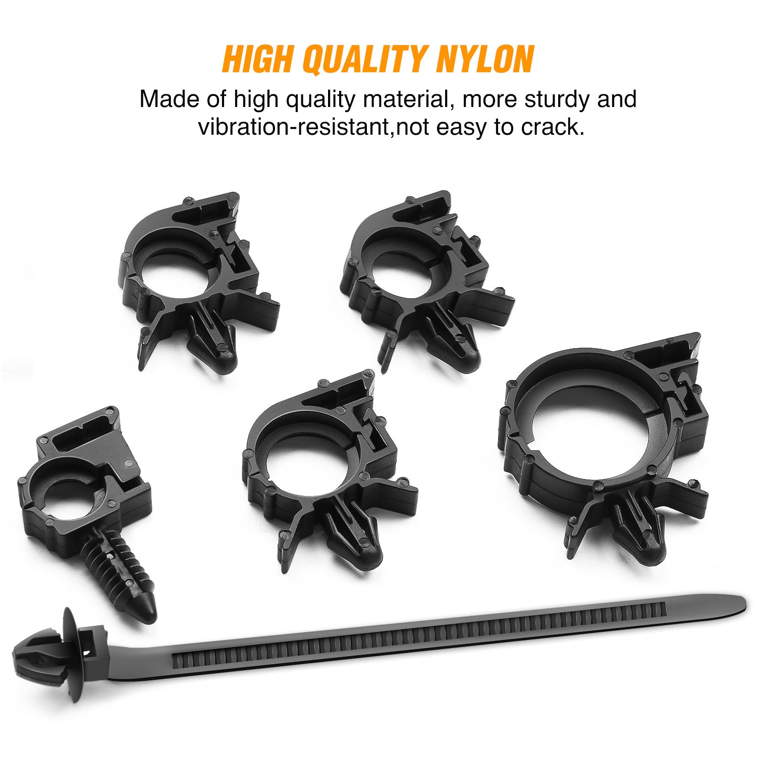 Auveco 20665 GM Wire Loom Routing Clip 19mm Inside Dia 24mm O/S Dia Qty 15 - Foto 4